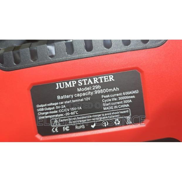 Car Jump Starter With Air Compressor – Battery Booster Tire Inflator - thumbnail 3