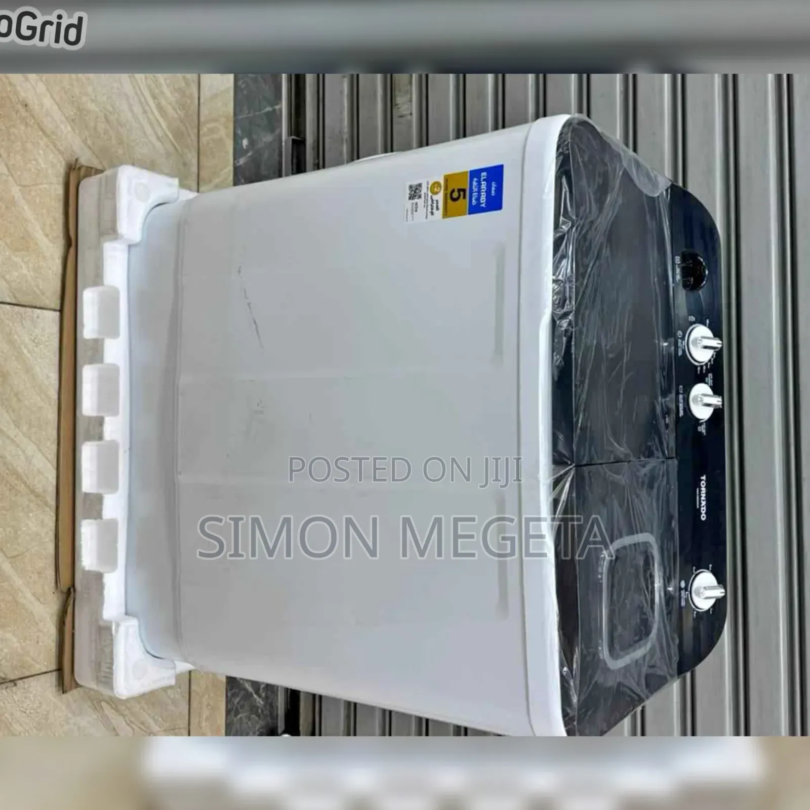 New Arrivals Tornado 12 KGS Twin Tub Washing Machine