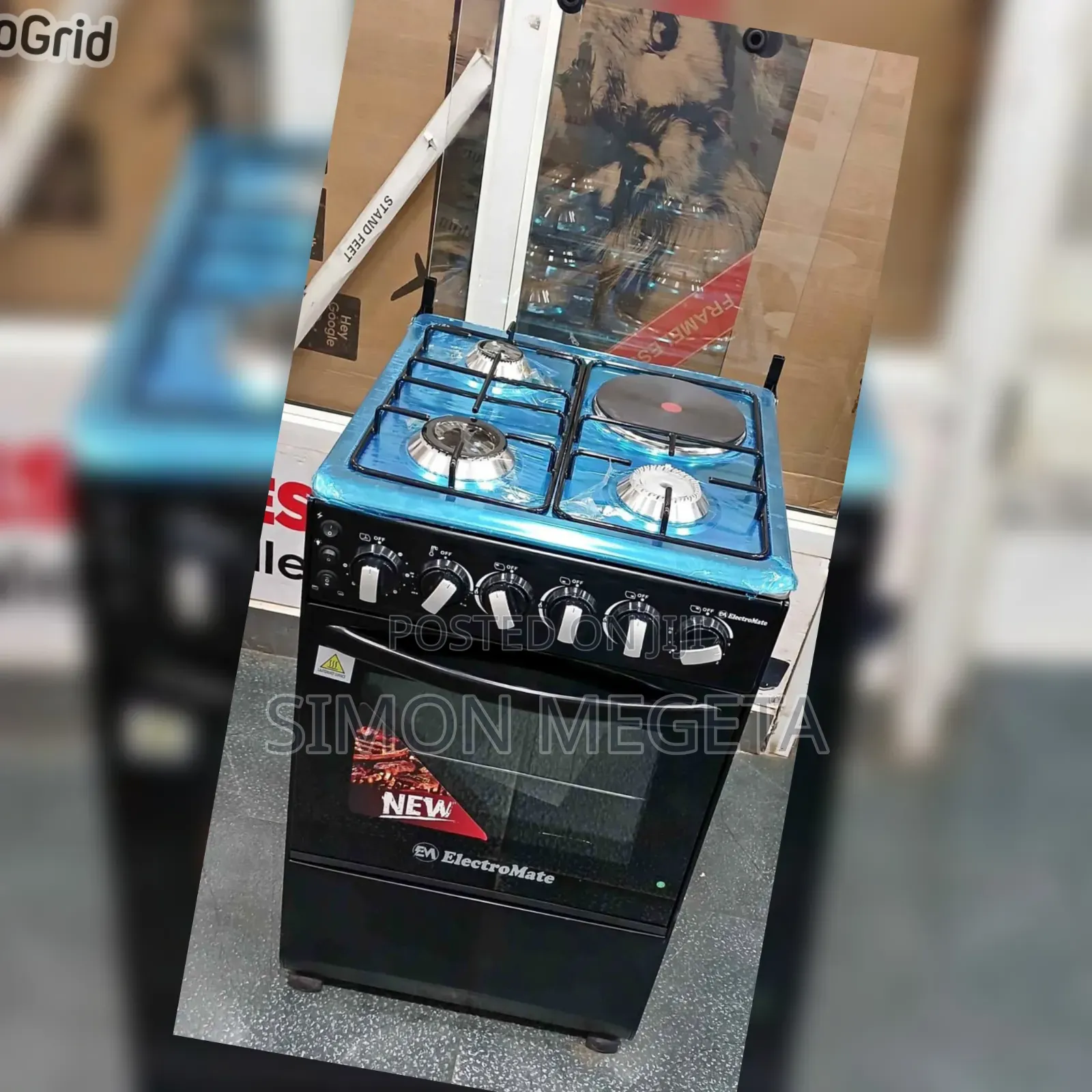 New Arrivals Electromate 3+1 Standing Cooker
