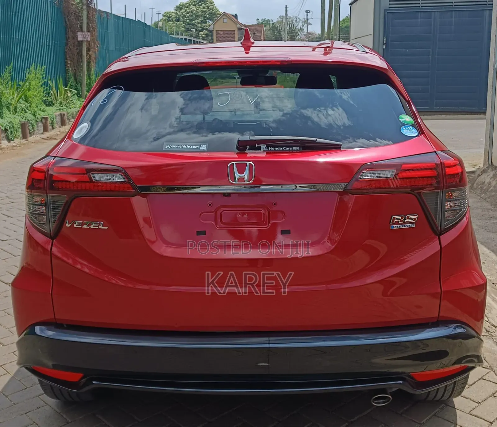 Honda Vezel 2018 Red