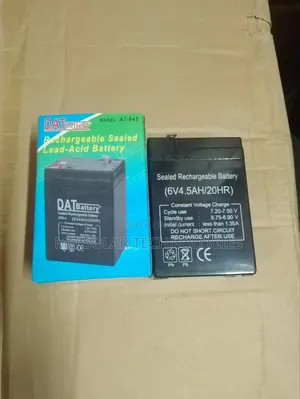 6v 4.5ah Date Solar Battery