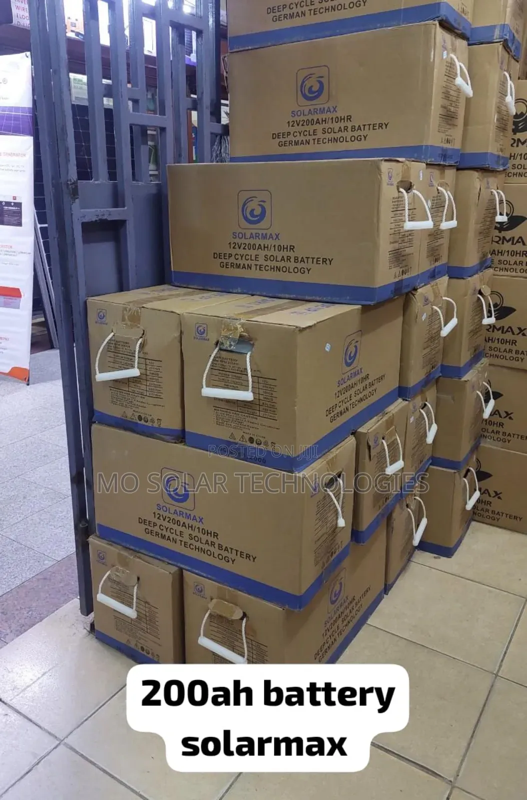 200ah 12v Solar Max Gell Batteries
