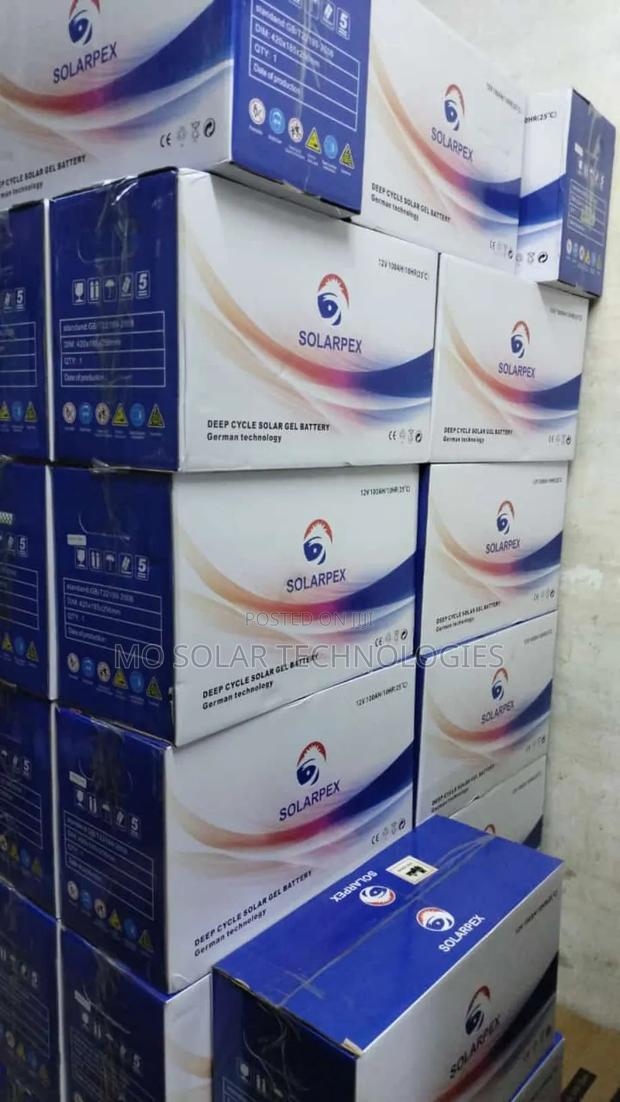 150ah 12v Solarpex Gell Batteries