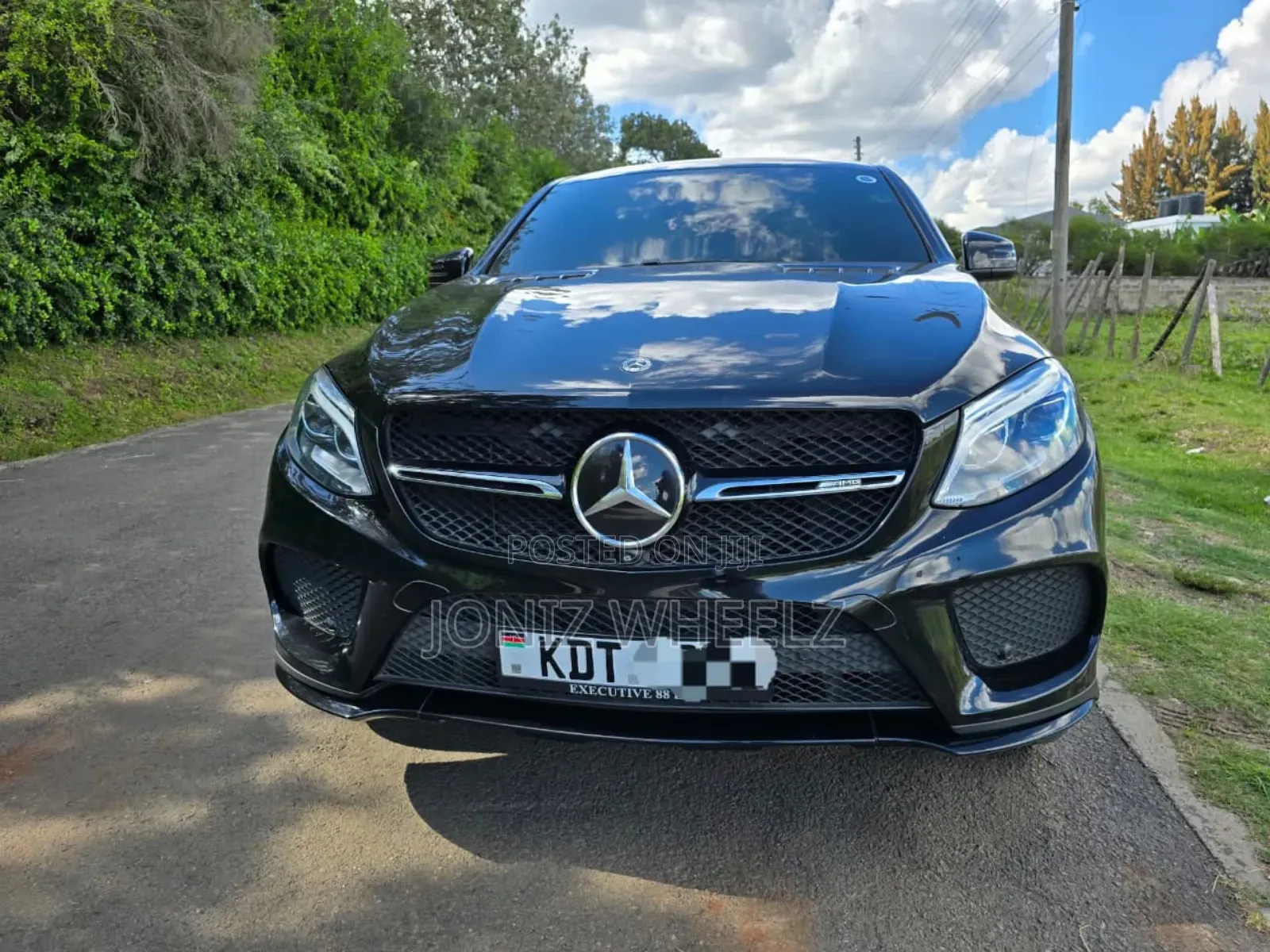 Mercedes-Benz GLE-Class AMG GLE 43 4MATIC 2017 Black