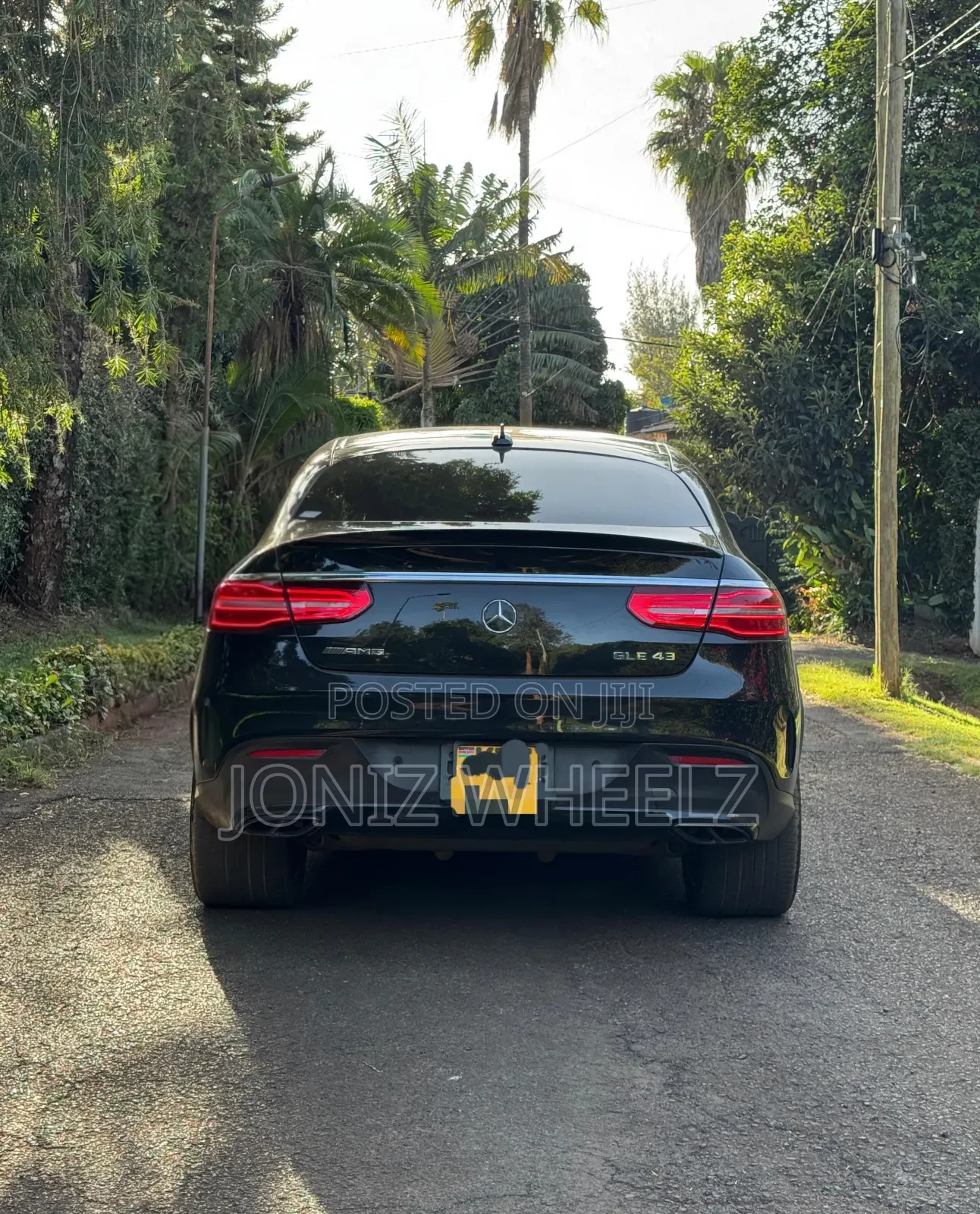 Mercedes-Benz GLE-Class AMG GLE 43 4MATIC 2017 Black
