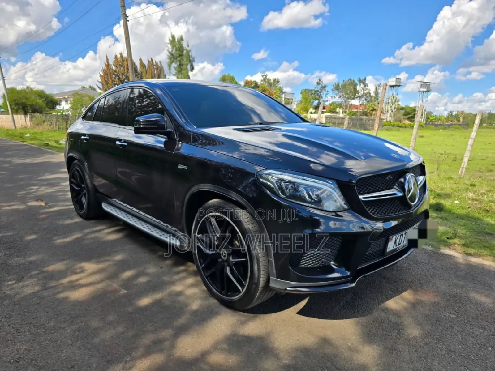 Mercedes-Benz GLE-Class AMG GLE 43 4MATIC 2017 Black