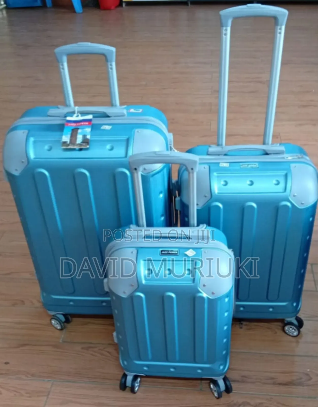 3 in 1 Rubber Suitcase