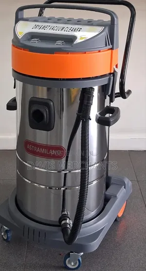 Vacuum Cleaner Wet And Dry 100 Litres With 2 Switches