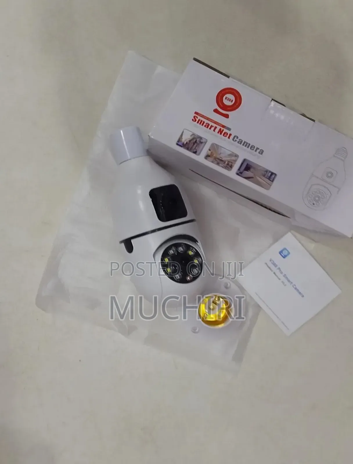 V380 Double Lens PTZ Bulb Camera