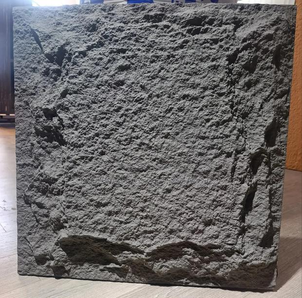 Dark Grey Pu Stone Wall Panels – Modern Feature Wall Cladding - thumbnail 2