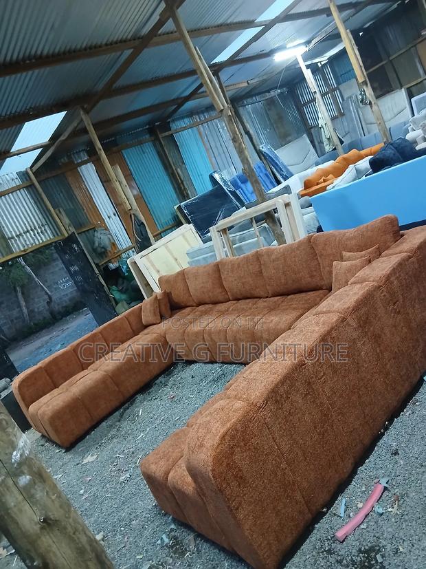 Luxury Bubble U-Shape 12-Seater Sofa – Modern Plush Comfort  - thumbnail 4
