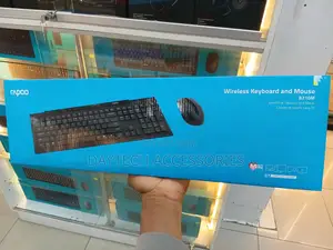 Rapoo 8210m Wireless Keyboard and Mouse Combo Multi-Mode Connectivity.