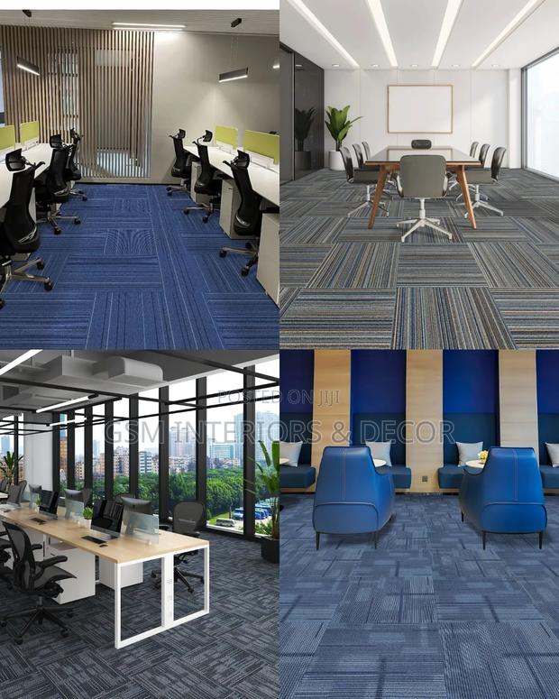 Unbinded Wall to Wall Carpet Tiles 50*50