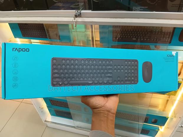 Rapoo X260s Wireless Optical Mouse and Keyboard Combo. - main view