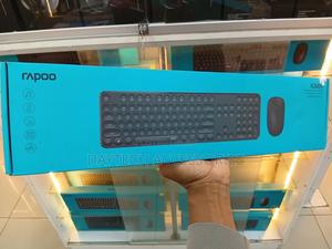 Rapoo X260s Wireless Optical Mouse, Keyboard Combo - Black - thumbnail 2