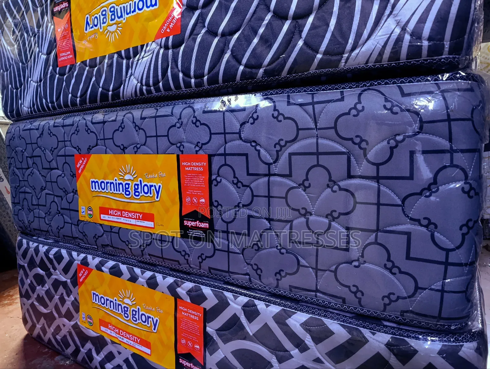 5x6 and 6x6 16inches Thick Hd Quilted Mattresses + Free Home Delivery.