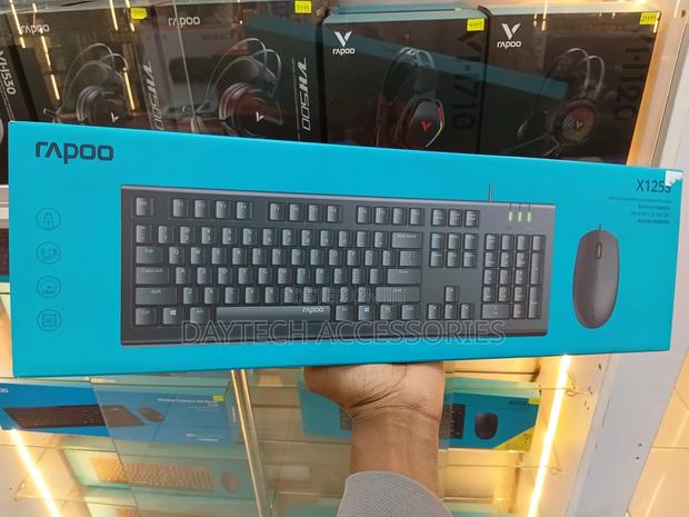 This Is a Rapoo X125s Wired Keyboard and Mouse Combo. - thumbnail 2