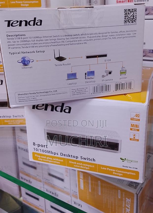 Tenda S108 8port Switch - thumbnail 2