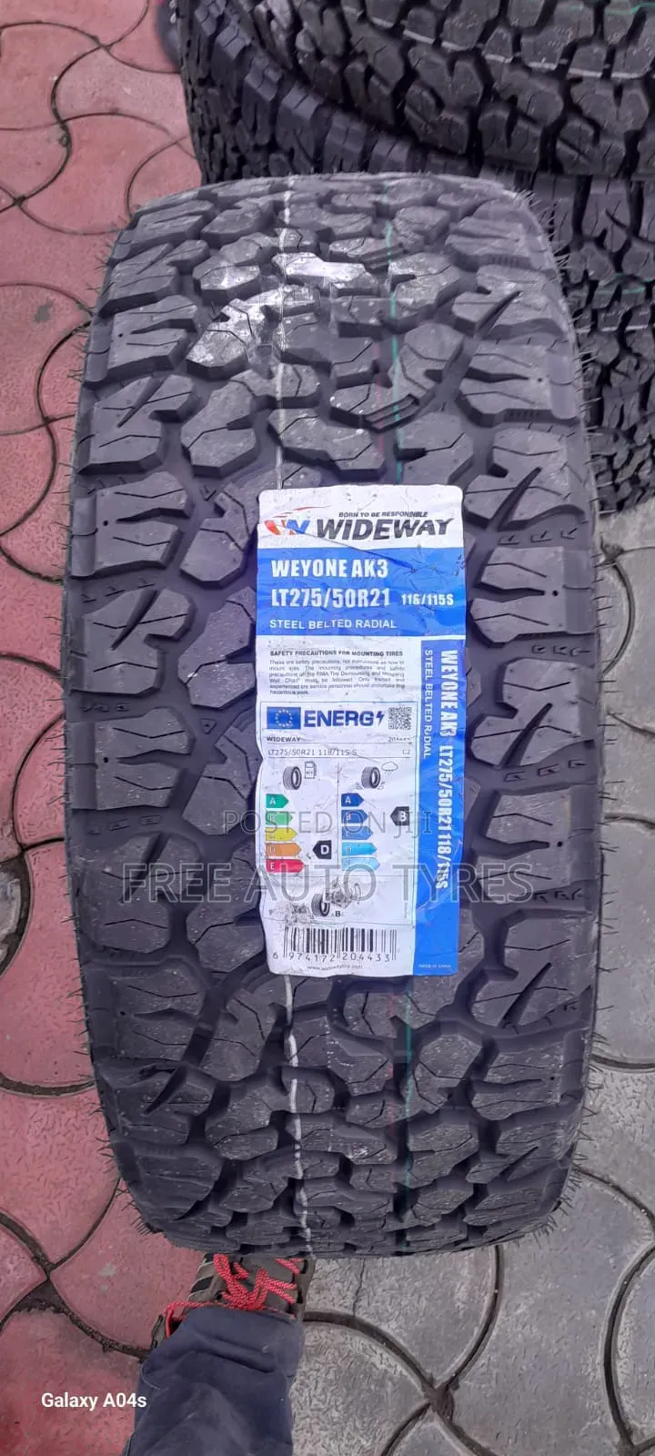 Lt275/50r21 Wideway