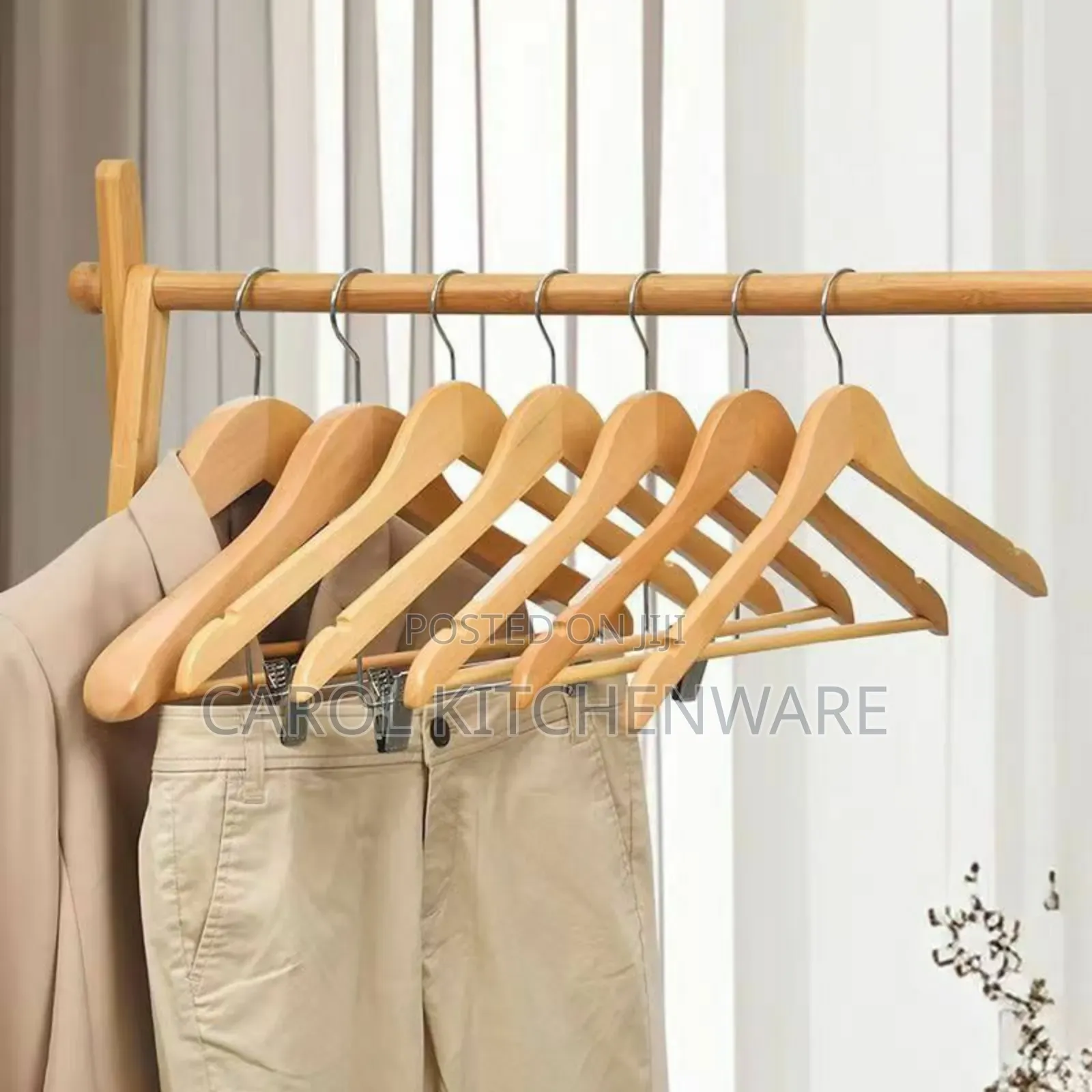Wooden Hangers/10 PCS Wooden Cloth Hangers