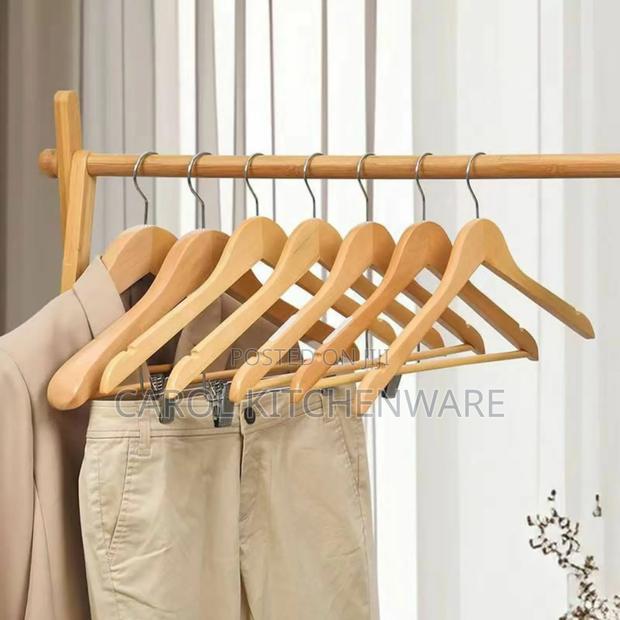 Wooden Hangers/10 PCS Wooden Cloth Hangers