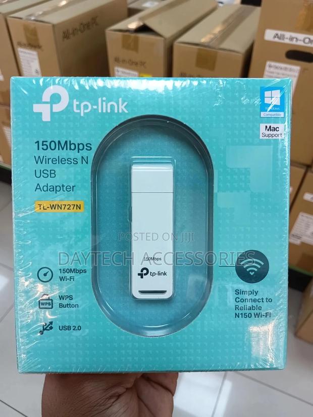 Tp-Link Tl-Wn727n 150mbps Wireless N Wifi Usb Adapter. - thumbnail 3