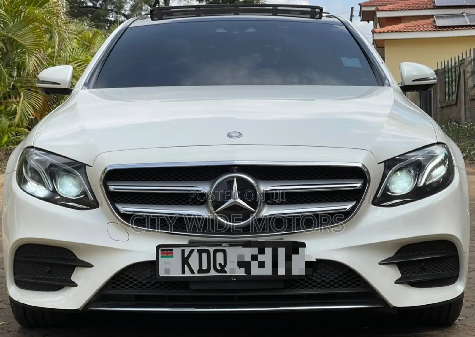 Mercedes-Benz E200 2017 White