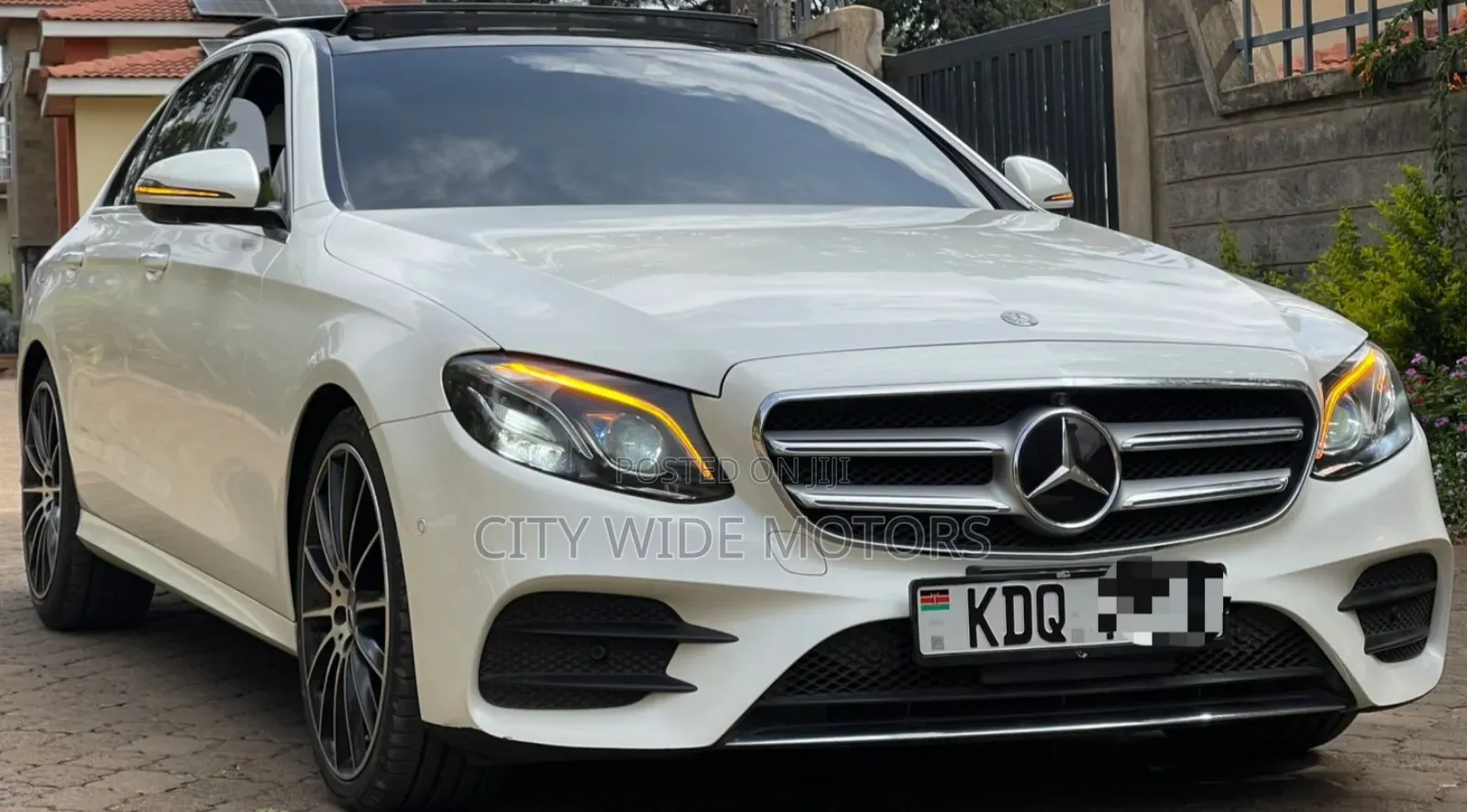 Mercedes-Benz E200 2017 White