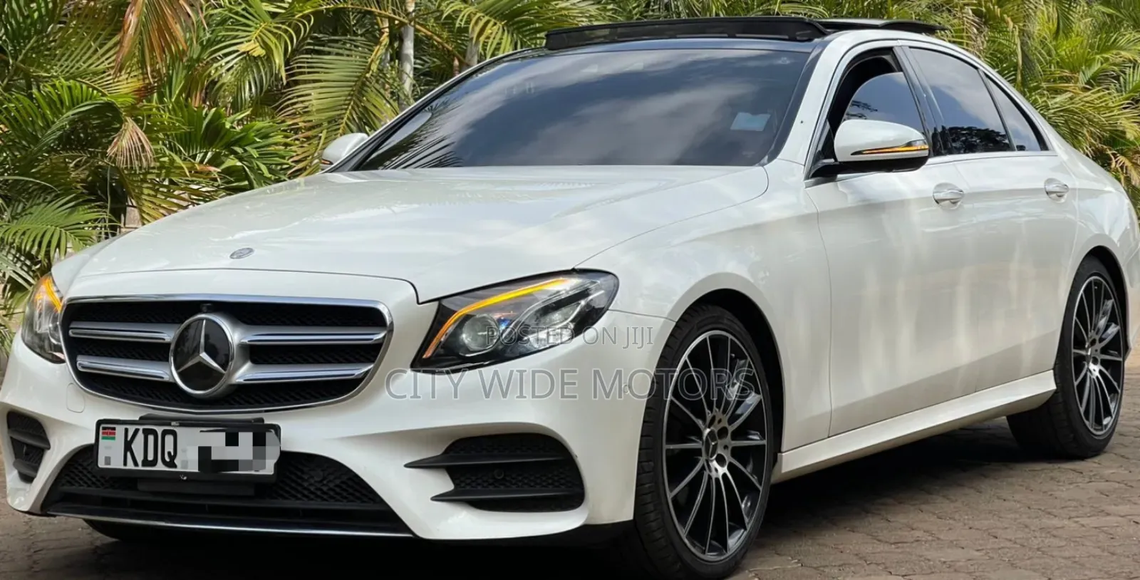 Mercedes-Benz E200 2017 White