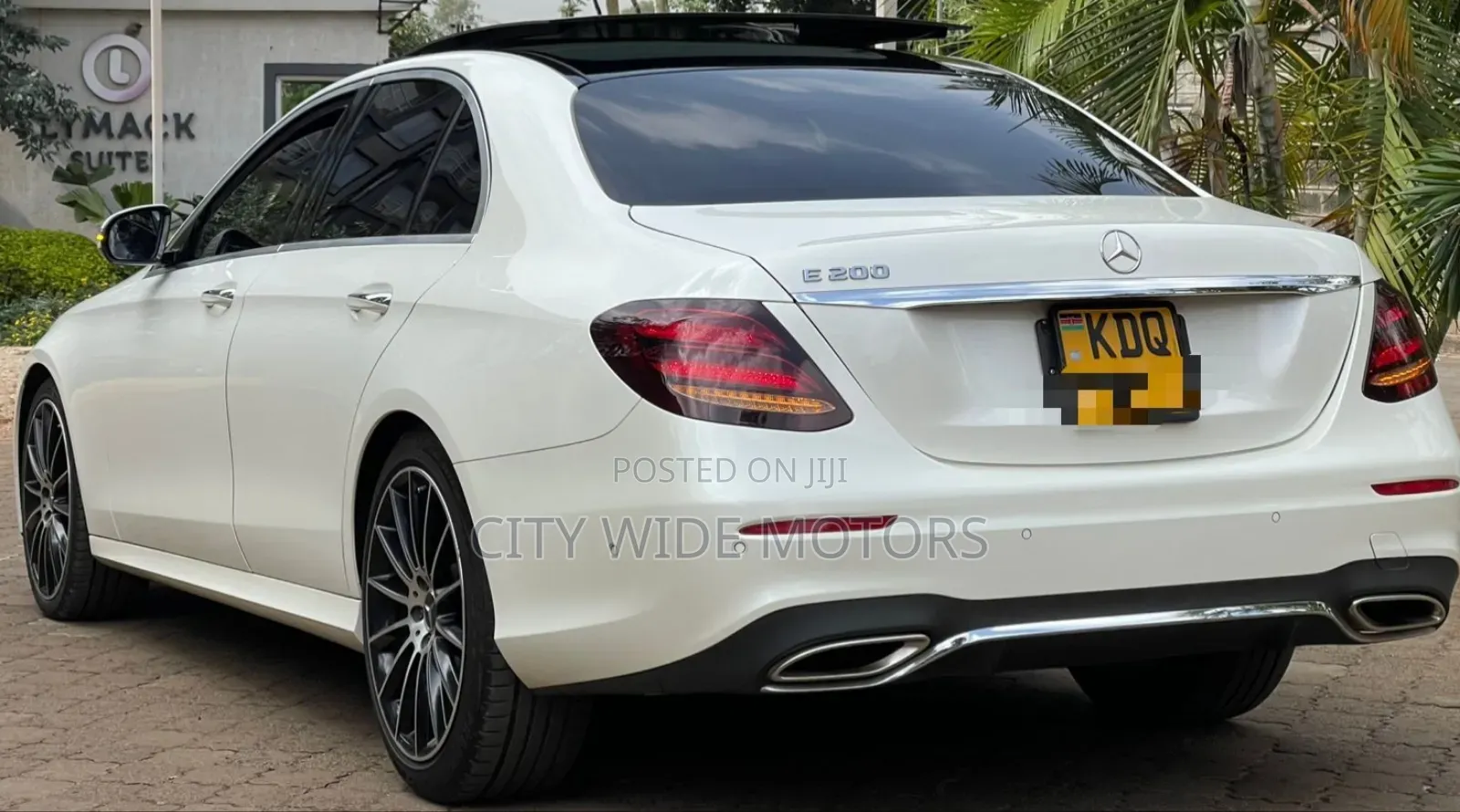 Mercedes-Benz E200 2017 White