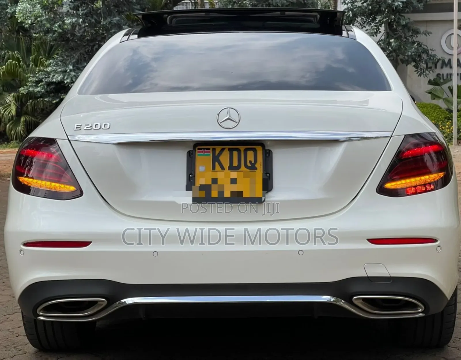 Mercedes-Benz E200 2017 White