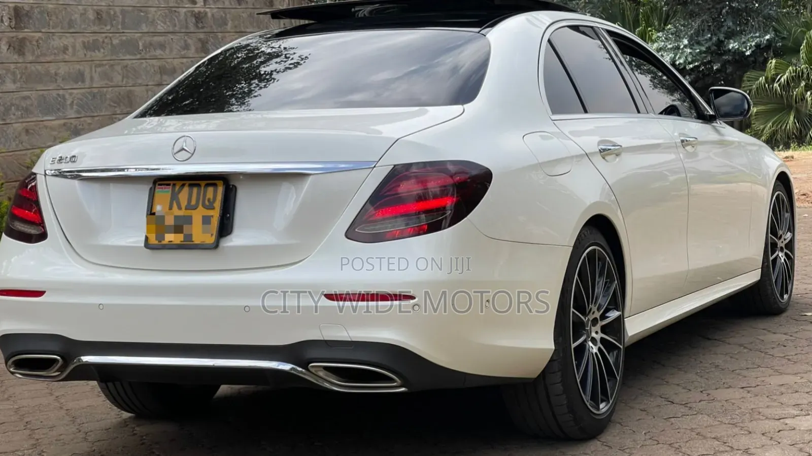 Mercedes-Benz E200 2017 White