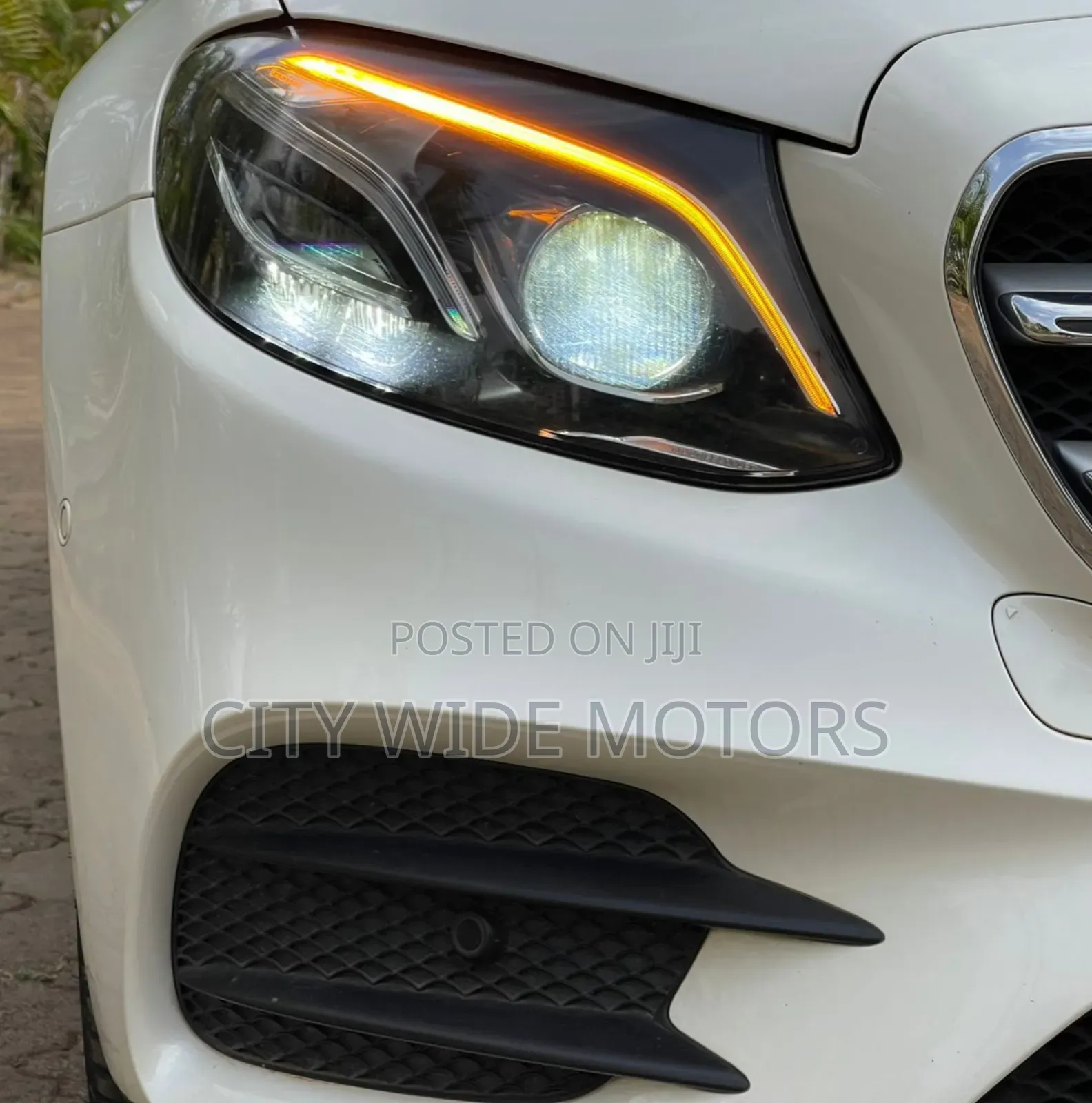 Mercedes-Benz E200 2017 White