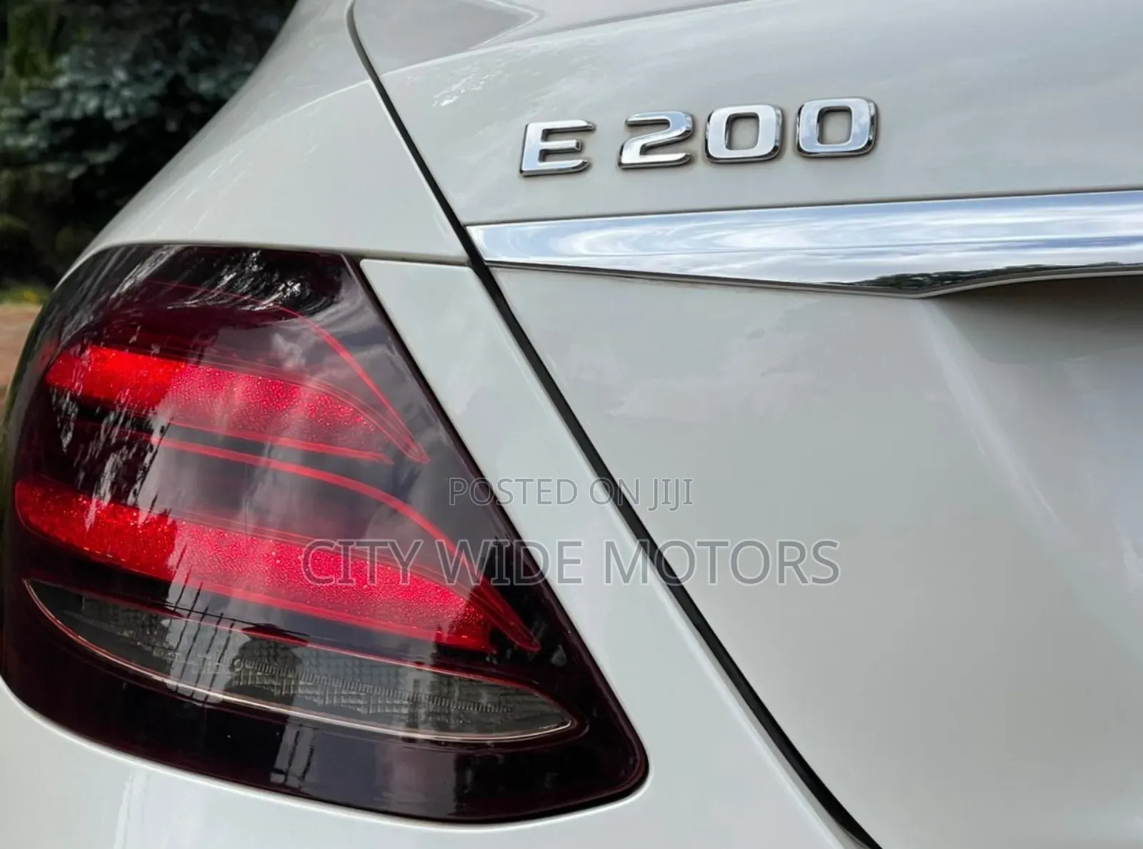 Mercedes-Benz E200 2017 White