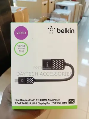 Belkin Mini Displayport to Hdmi Adapter (Model F2cd079bt) - Black