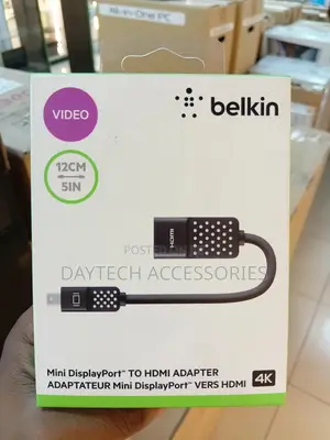 Belkin Mini Displayport to Hdmi Adapter (Model F2cd079bt) - Black