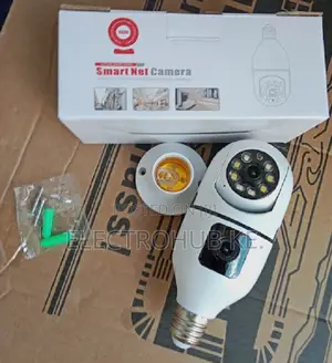 Indoor Security Nanny Wifi Camera V380pro Dual Lens Bulb