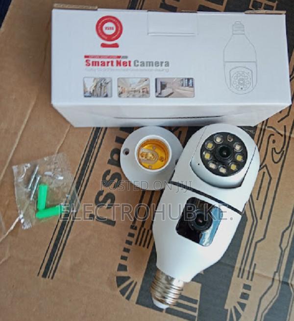 Indoor Security Nanny Wifi Camera V380pro Dual Lens Bulb - main view