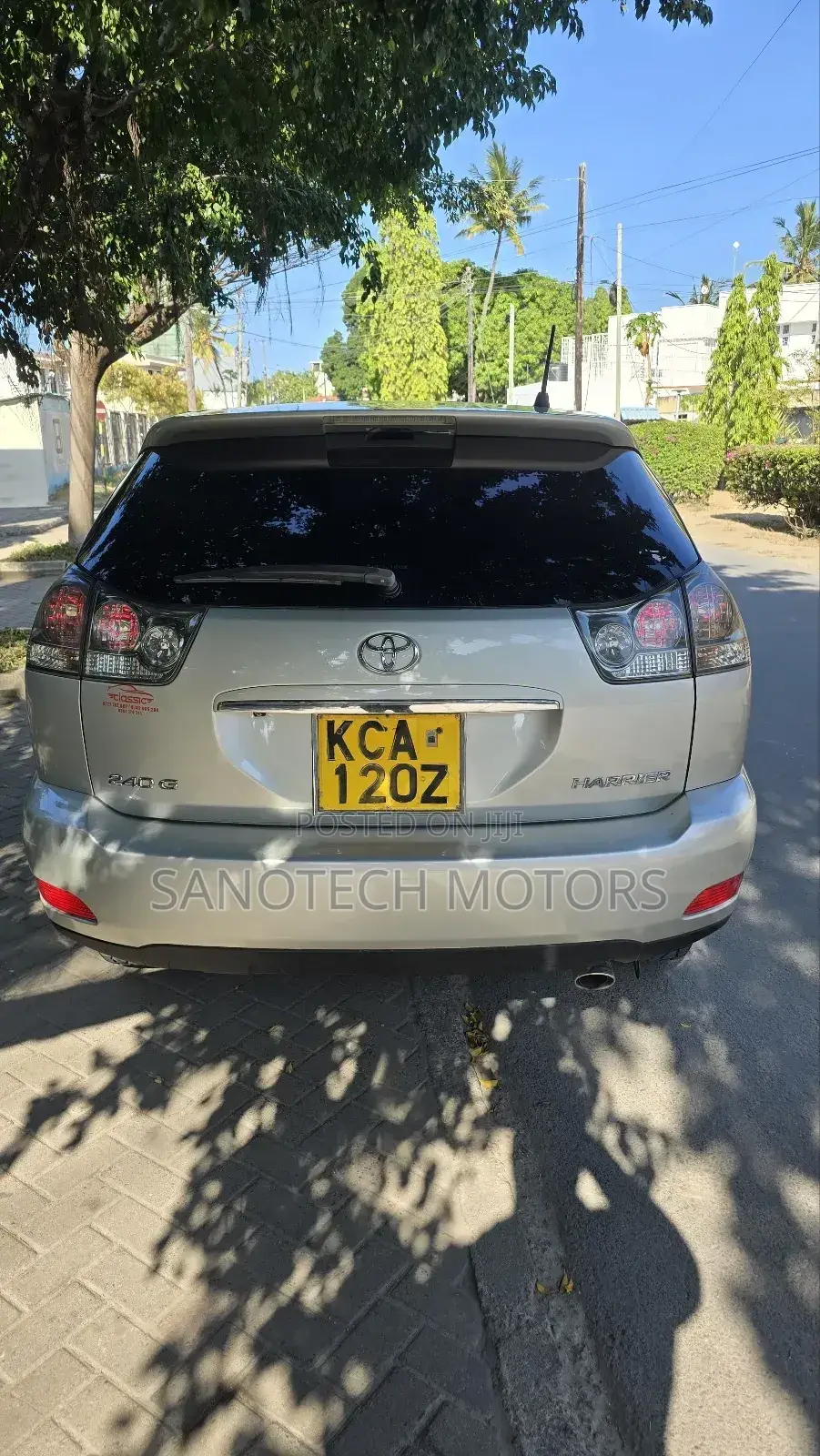 Toyota Harrier 2008 Silver