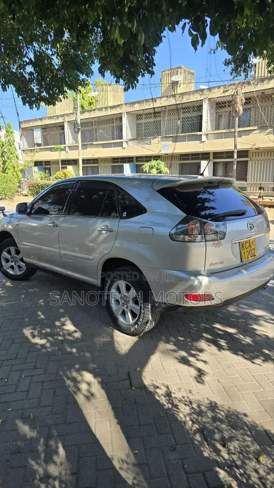 Toyota Harrier 2008 Silver