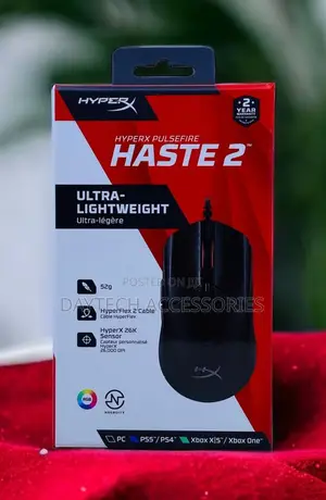 Hyperx Pulsefire Haste 2 Wired Gaming Mouse - Black