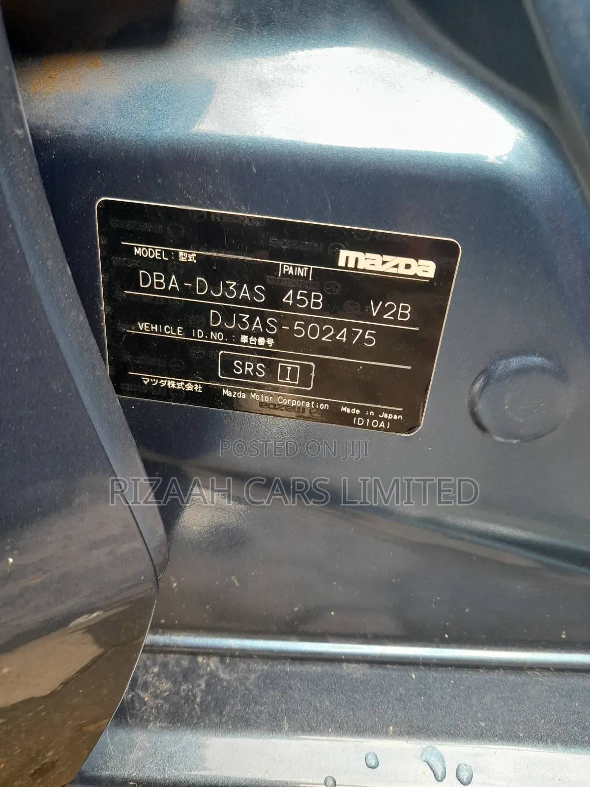 Mazda Demio 2018 Blue