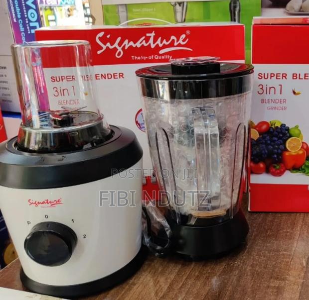 Signature 3in1 Super Blender Unbreakable Jar /Unbreakable Blender