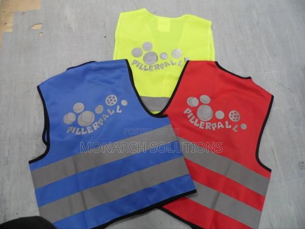 Blue Green Orange Reflector Vests
