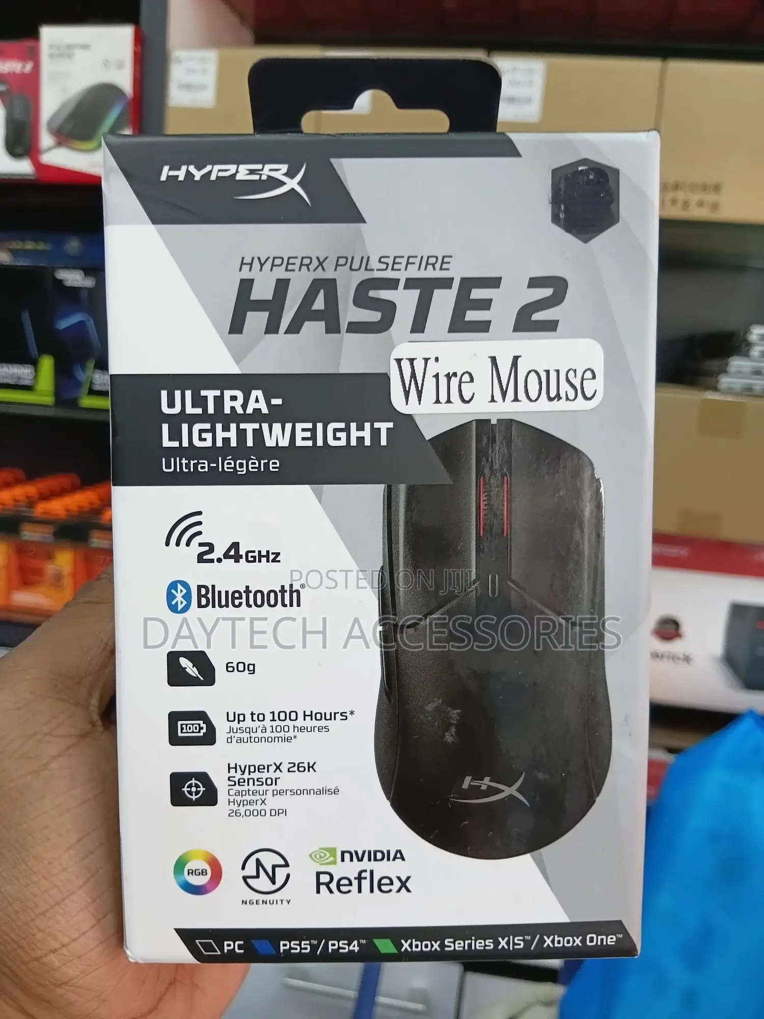 Hyperx - Pulsefire Haste 2 Lightweight Wireless Optical Gaming Mouse