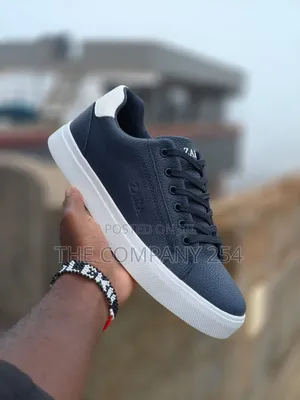 Quality Leather Smart Casual Calvin Klein Rubber Sole Shoes
