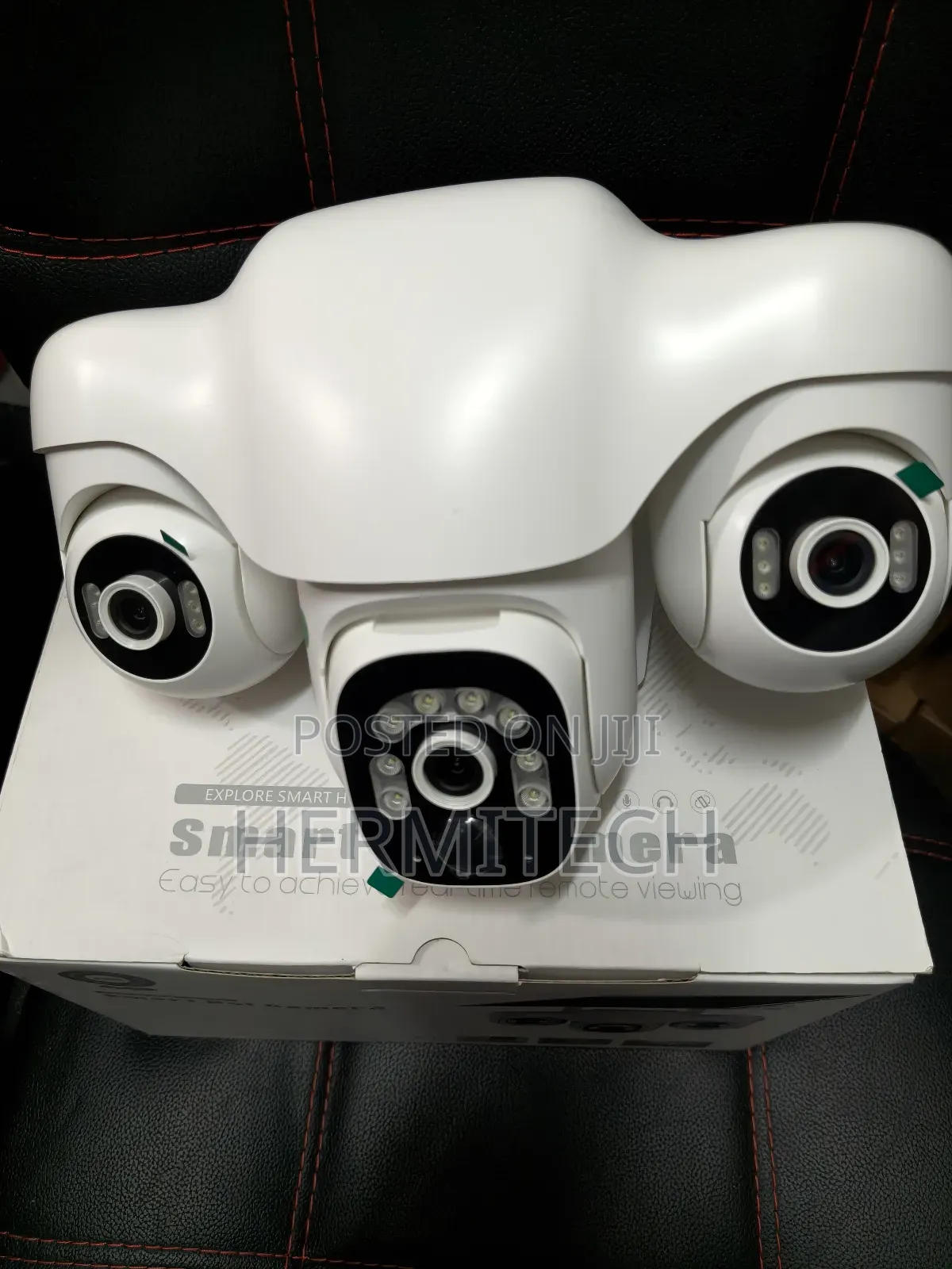 Three Lens Three PTZ Cameras Solar Newest Version
