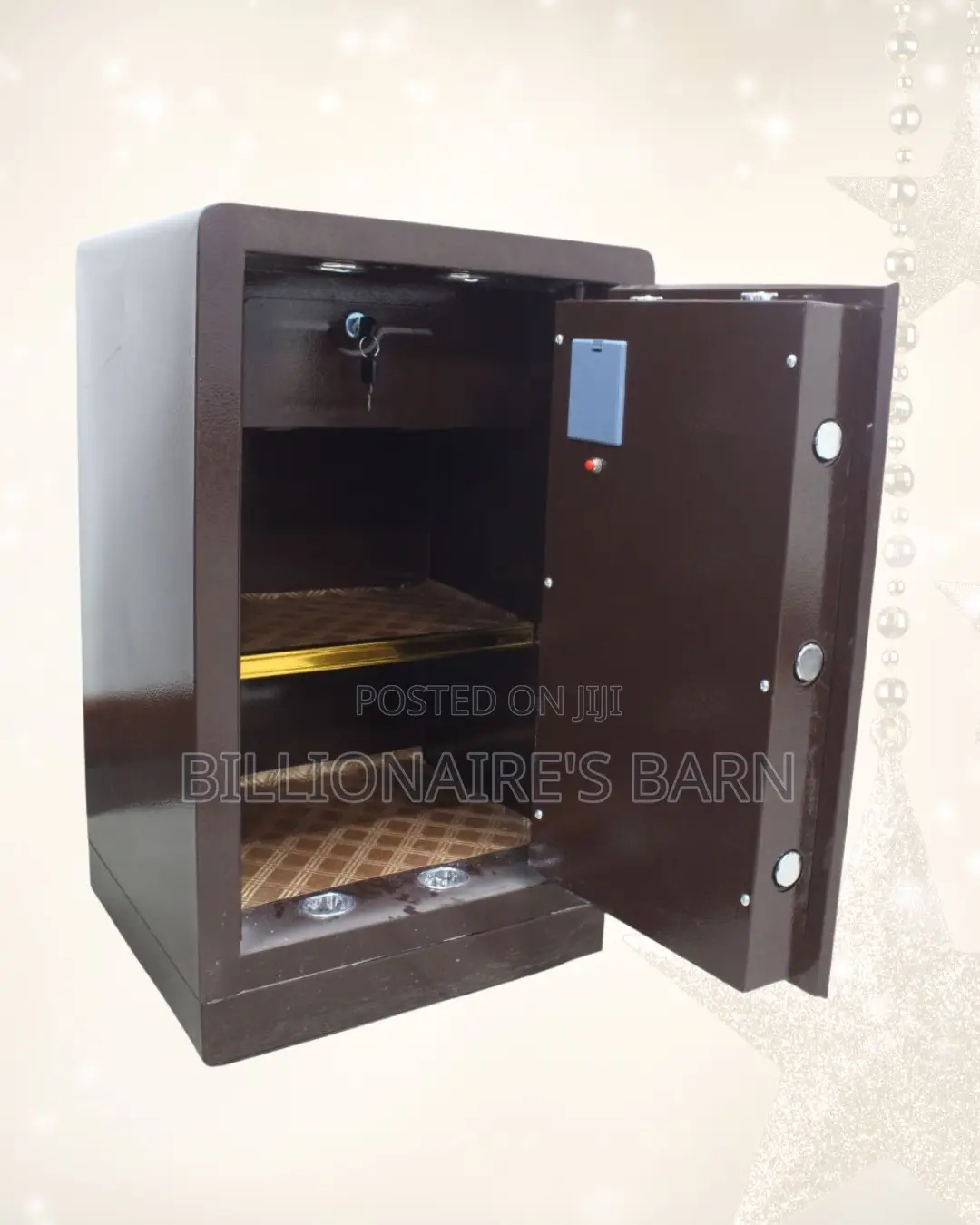 Fireproof Biometric Safe 70 Kg Programmable Keypad