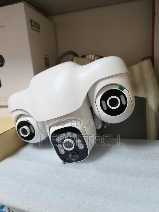 Advanced Motion Detection Triple Lens 4g Solar Camera
