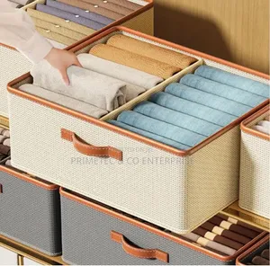 Partitioned Closet Organizers 
Beige
Real Pic Attached